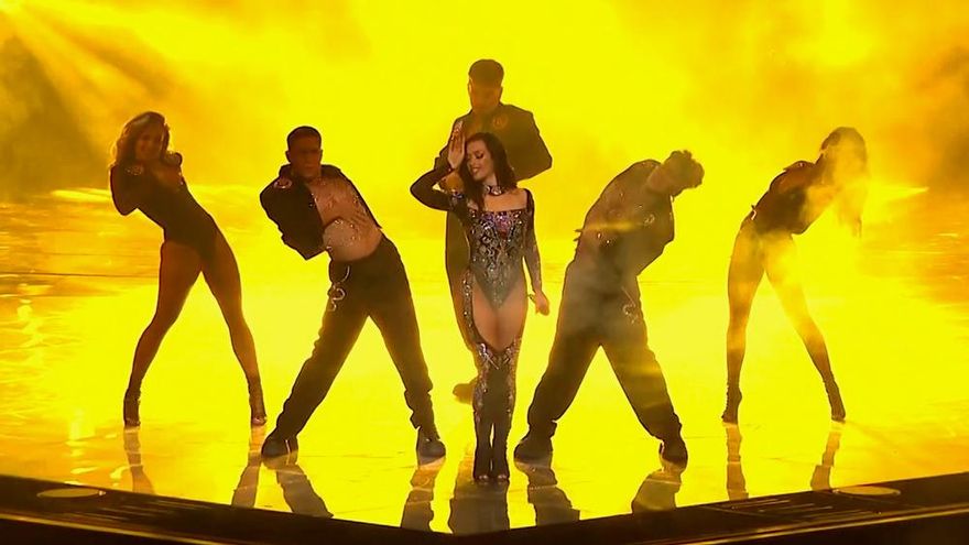 Vídeos: La reacción del público de Eurovisión al ver por primera vez a Chanel en directo