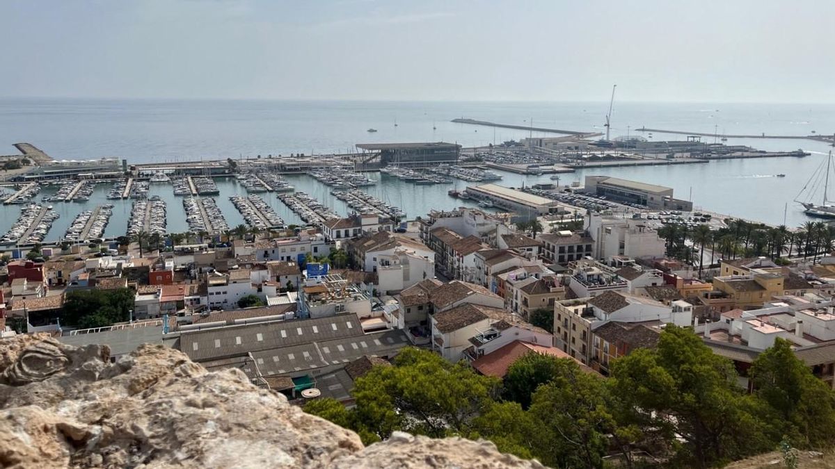 vista puerto denia