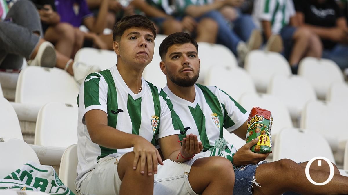 Grada Blanquiverde del Córdoba CF - Málaga CF