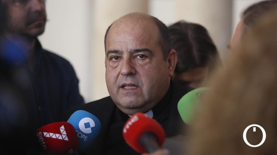 El canónigo portavoz, José Juan Jiménez Güeto