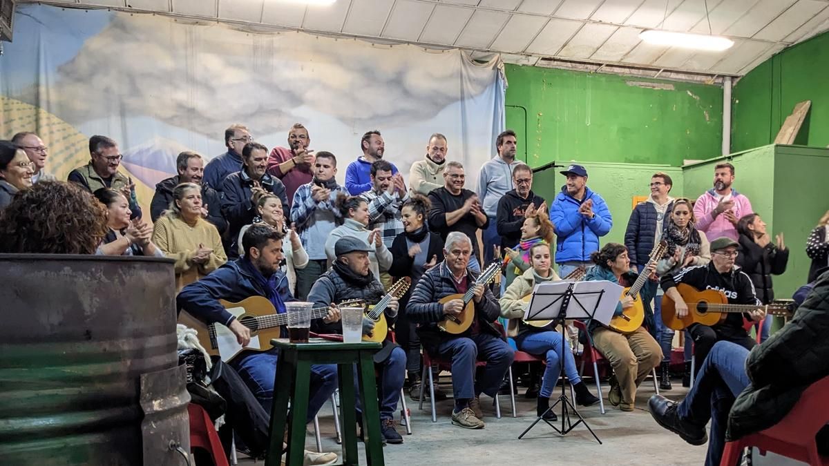 El 'Coro Carnaval' en un ensayo