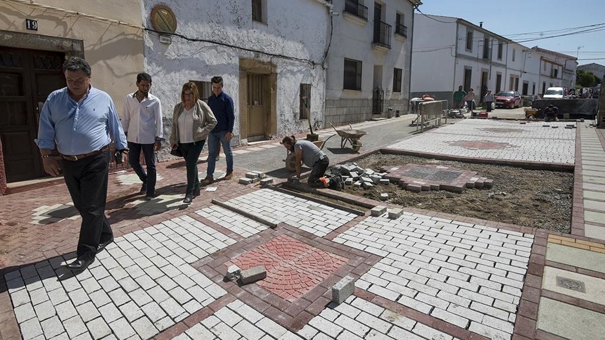 Obras en Ibahernando con cargo al Plan Activa Empleo de la Diputación de Cáceres