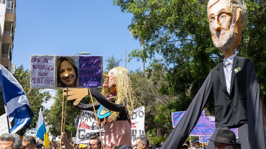 El PSOE ve un "éxito" las manifestaciones del 18M y exige al Gobierno canario que deje de "teorizar" sobre el cambio de modelo en las islas