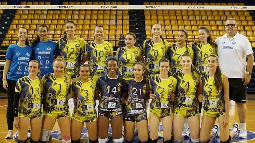 Medalla de plata para el Hidramar Gran Canaria en el Campeonato de España Cadete Femenino