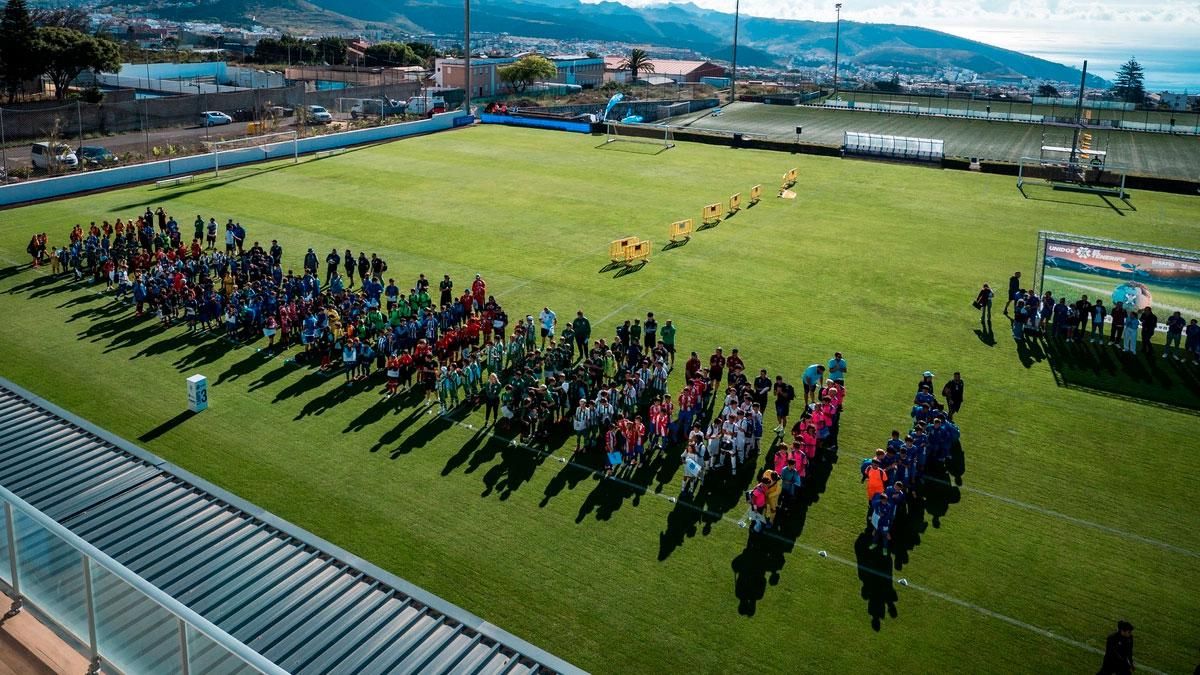 Treinta y ocho equipos alevines cierran el curso del programa ‘Unidos X el Tenerife’
