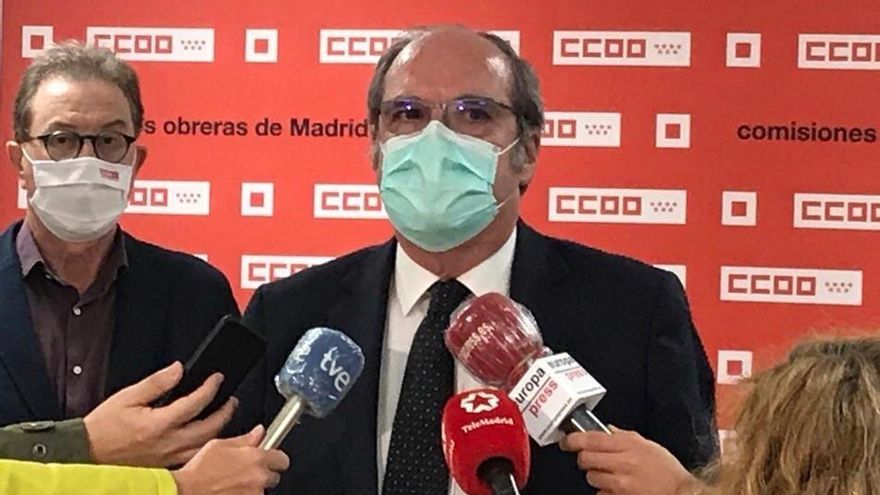 El portavoz del PSOE en la Asamblea de Madrid, Ángel Gabilondo