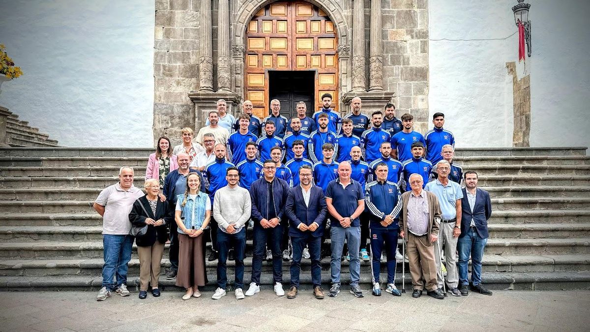 FEl Ayuntamiento de Santa Cruz de La Palma ha felicitado a la SD Tenisca por su ascenso a Tercera RFEF.
