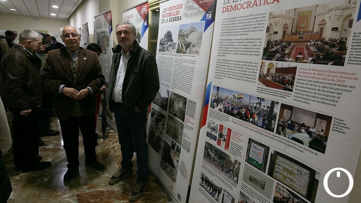 CCOO y el Foro de la Memoria inauguran la exposición 'Golpe, guerra y posguerra en Andalucía'