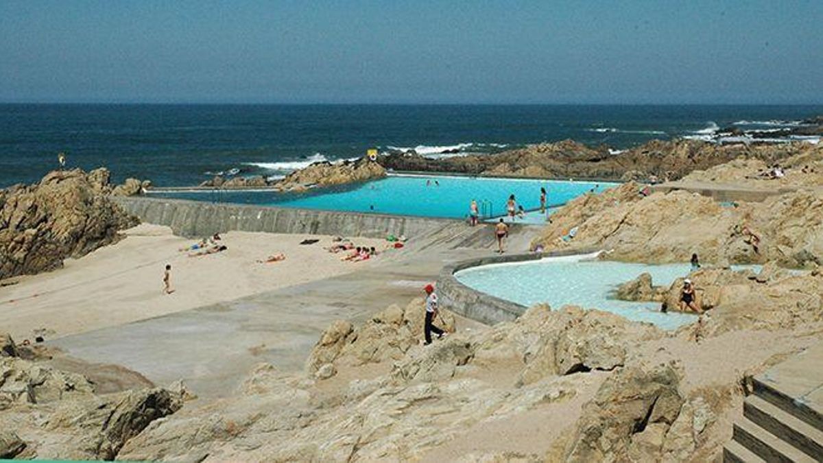 Piscina de Marés en la Praia de Leça