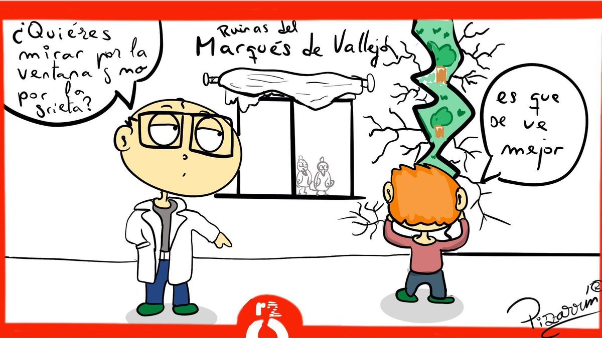 Grietas que parecen ventanas