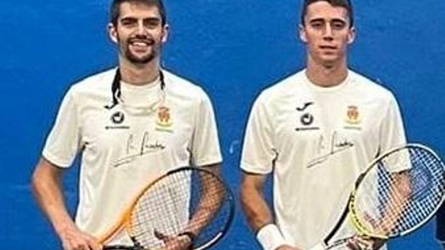 Cuatro podios para el Círculo en el I Open Nacional Absoluto de Frontenis