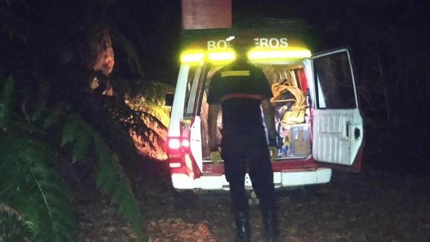 Fue trasladado hasta el Centro de Salud de  San Andrés y Sauces.