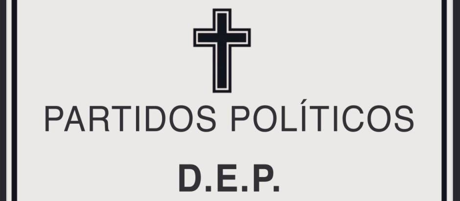 Esquela de Recupera Madrid.