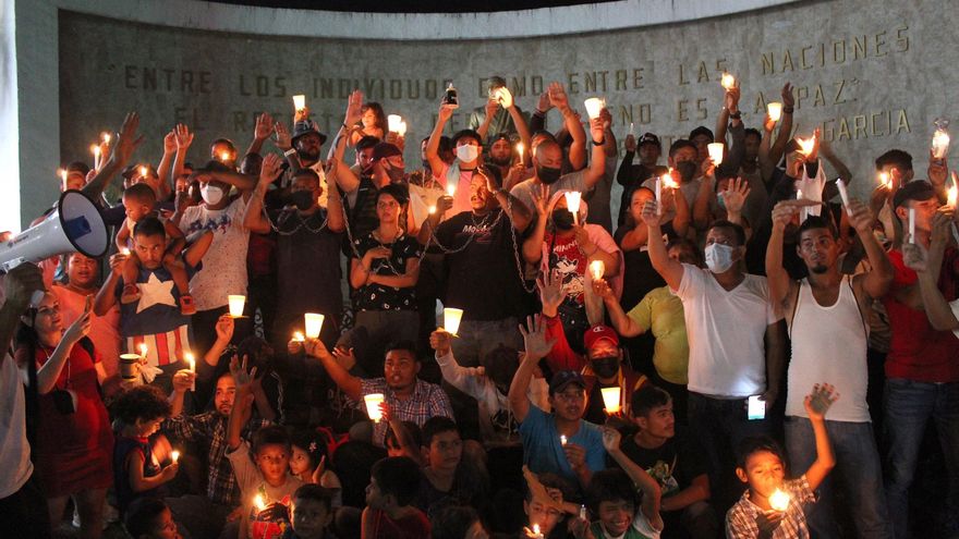 ONG advierte a autoridades formación de nueva caravana migrante en México