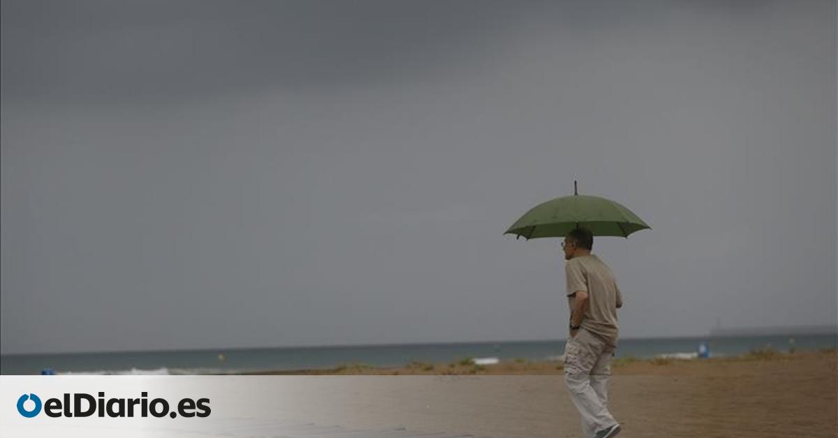 Chubascos y tormentas fuertes en Catalunya, Baleares y Comunitat Valenciana, con aviso amarillo por altas temperaturas en Alicante
