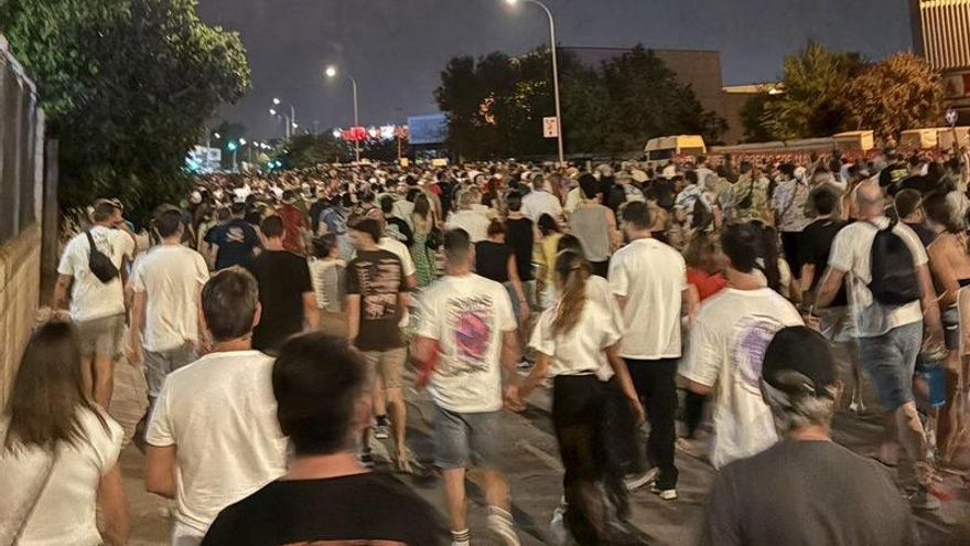 Quejas en el Mad Cool por los problemas de transporte y acceso: "Tremendo atasco, qué desastre"