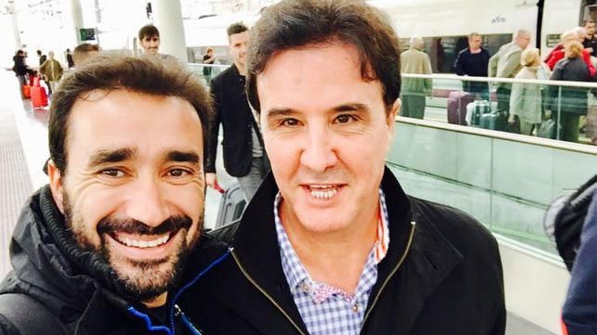 Juanma Castaño y De la Morena viven su particular reencuentro con humor