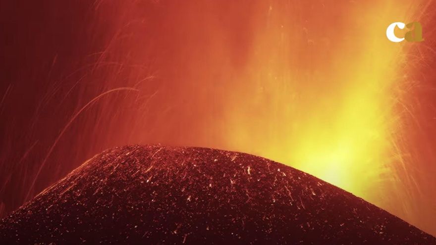 El timelapse desde El Roque de Los Muchachos que muestra la magnitud de la erupción volcánica de La Palma