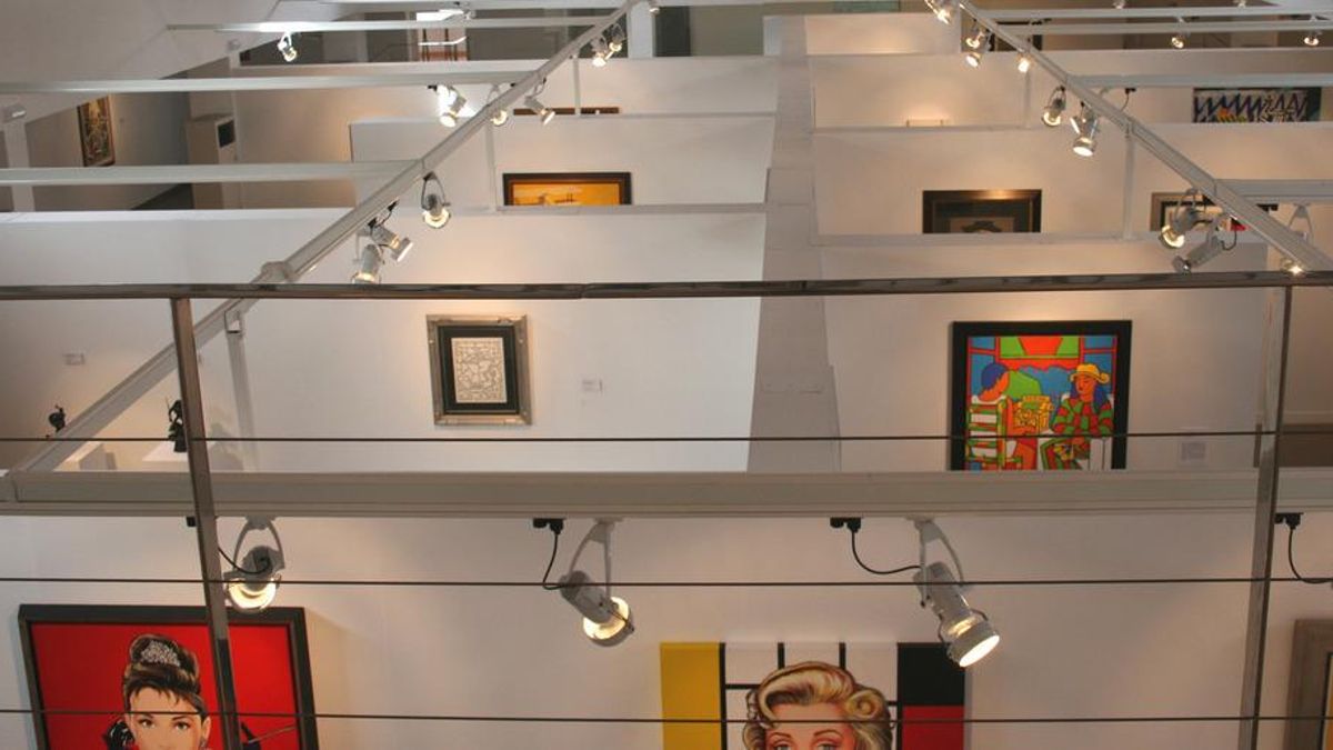 Museo de Arte Contemporáneo ‘El Mercado’, en Villanueva de los Infantes (Ciudad Real).