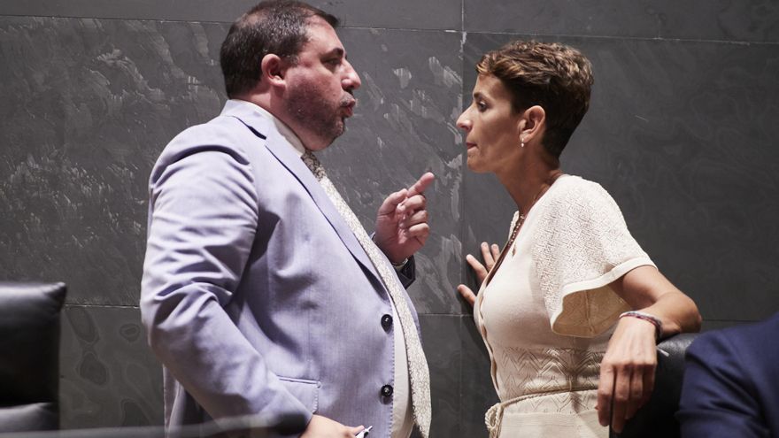 Chivite emplaza al presidente del Parlamento de Navarra a trabajar conjuntamente por "la regeneración democrática"