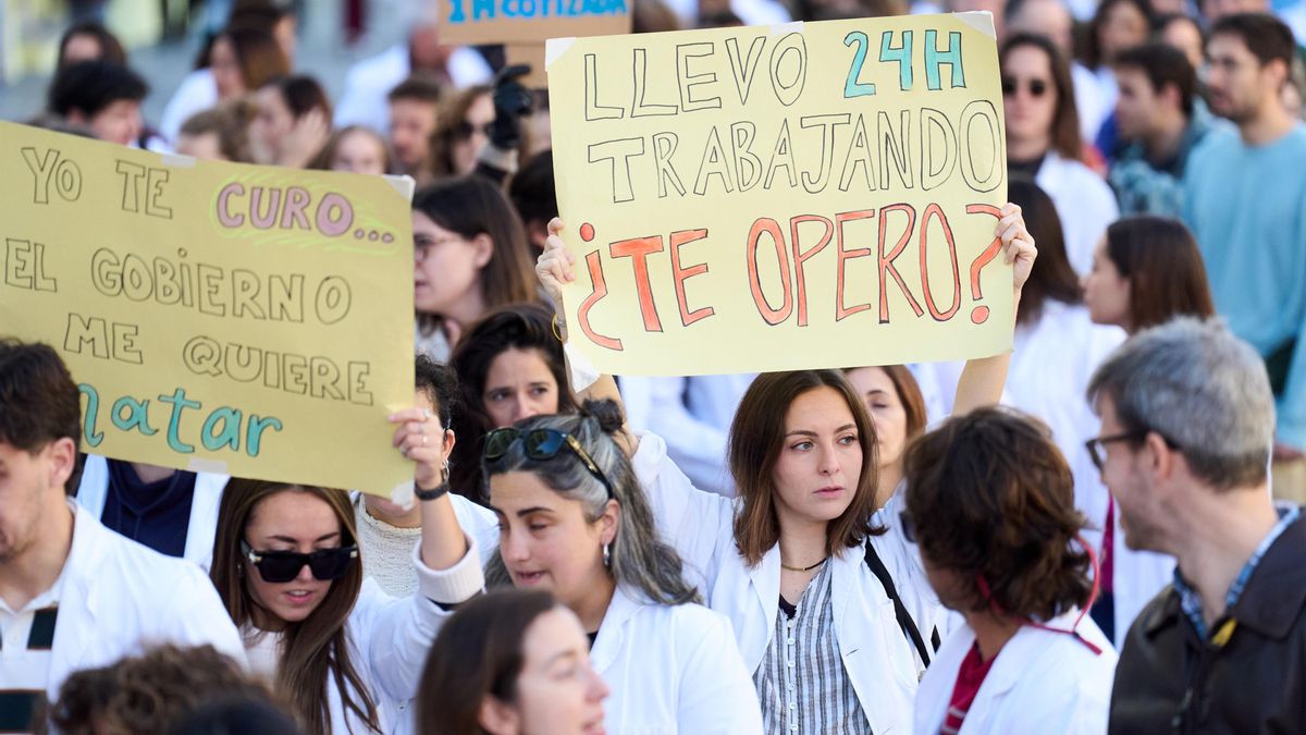 Los médicos vuelven a la huelga esta semana para exigir un Estatuto Marco propio