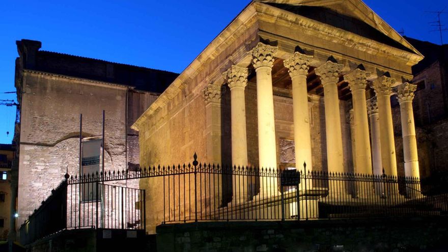 El templo romano que estuvo oculto bajo un castillo durante siglos