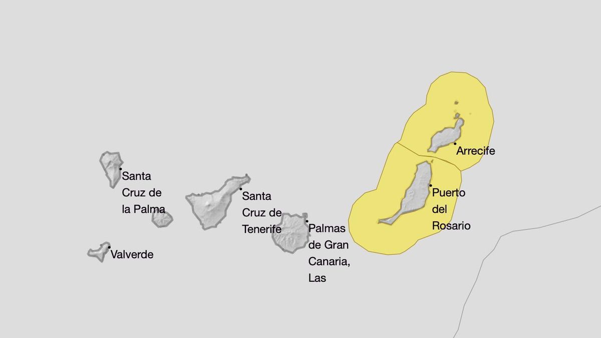 Lanzarote y Fuerteventura, en aviso amarillo por oleaje este martes
