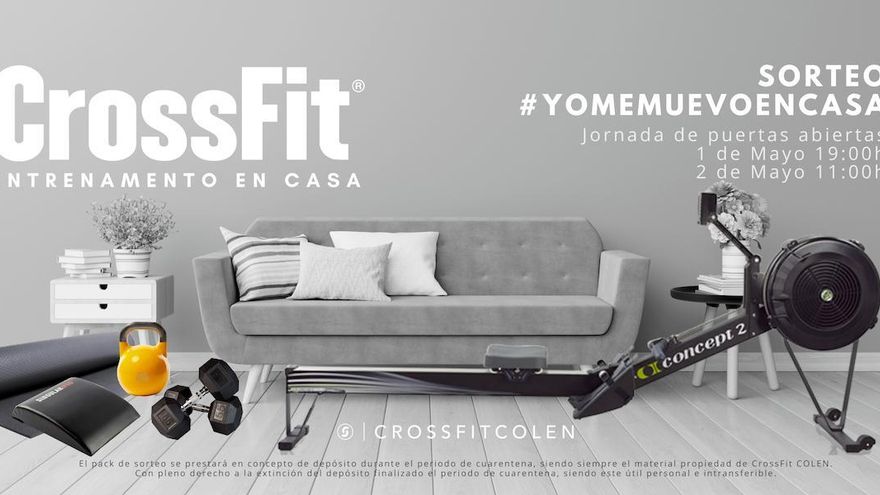 Puertas abiertas en Crossfit Colen con un entrenamiento gratuito y muy especial