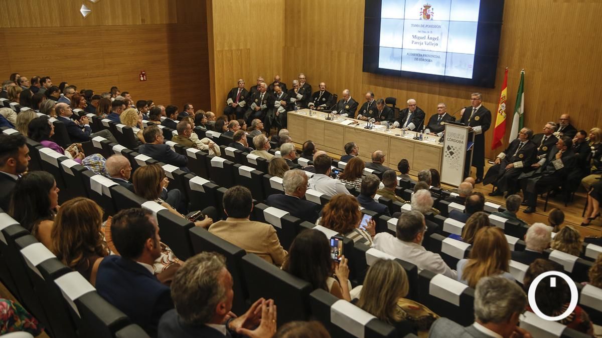 Toma posesión de Miguel Ángel Pareja como Presidente de la Audiencia Provincial de Córdoba