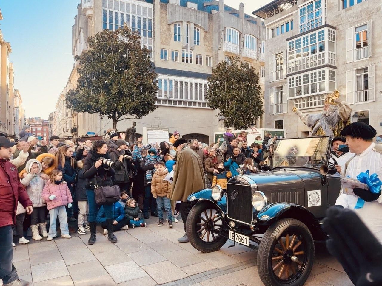 El paso de los Reyes Magos por Euskadi, en imágenes
