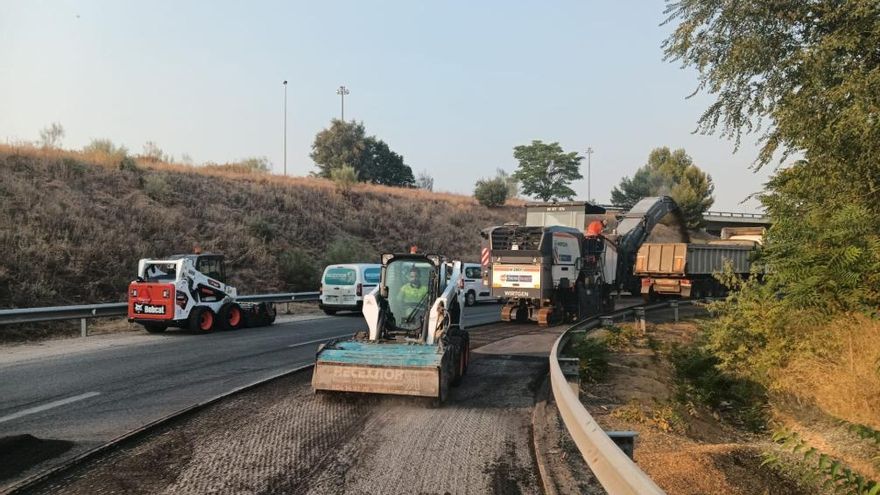 Cortes de tráfico en la TO-22 entre Mocejón y Toledo hasta septiembre por obras para mejorar el firme