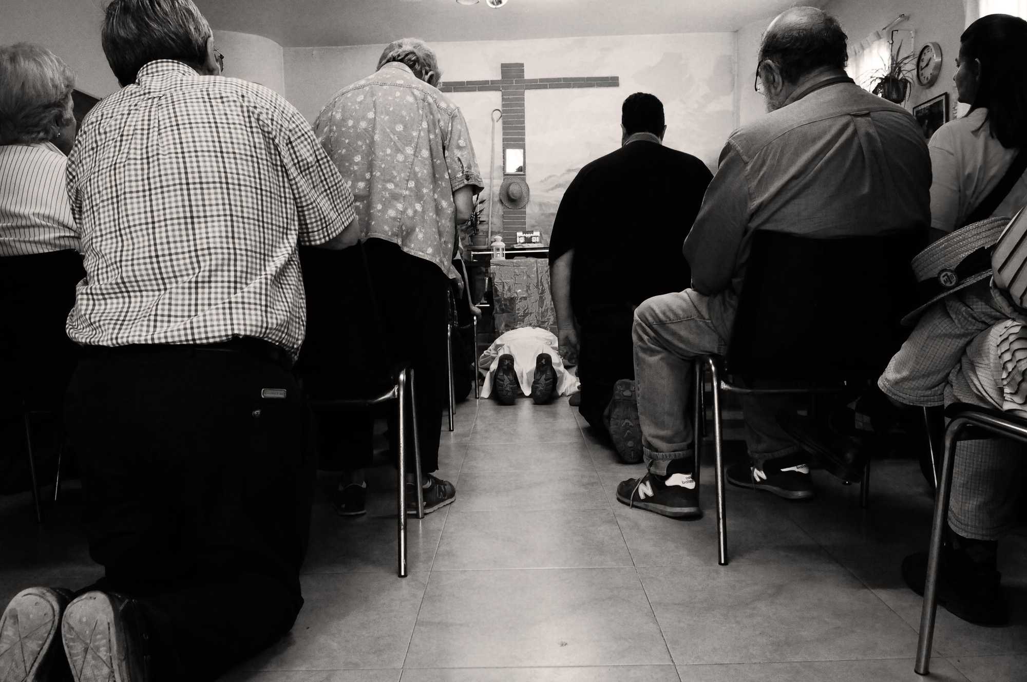 Eucaristía del Viacrucis en la Cañada Real