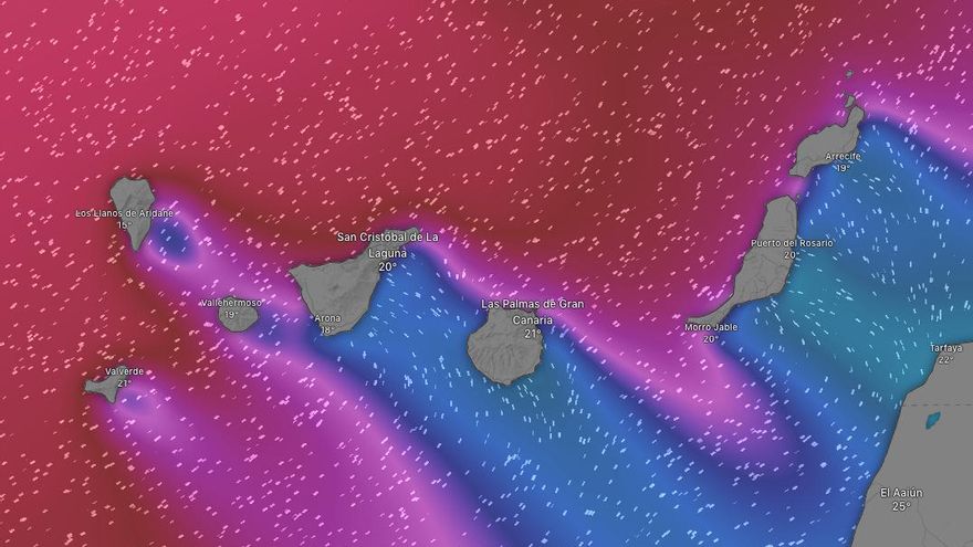 Viento, tormentas y oleaje ponen en aviso amarillo a toda Canarias desde este martes