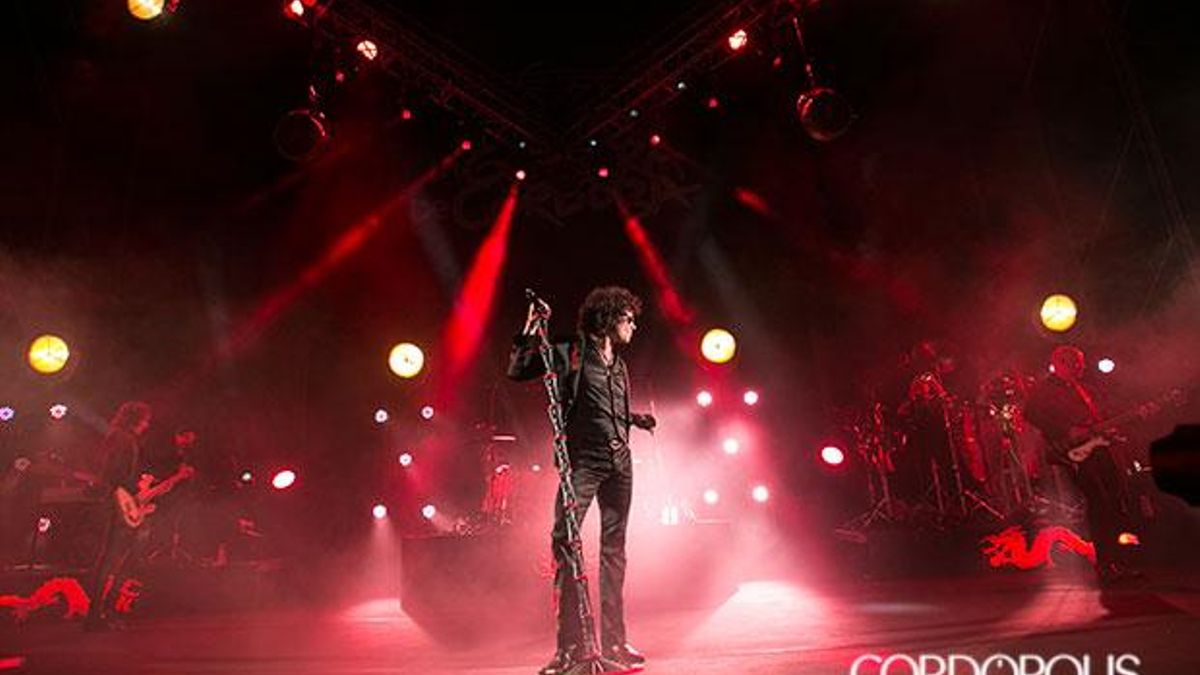 Enrique Bunbury, en un concierto en Córdoba