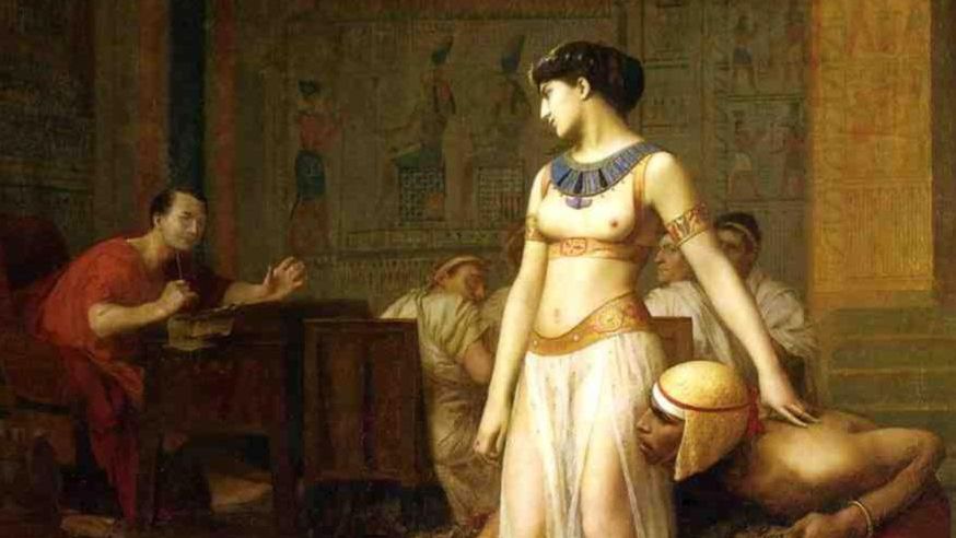 Cleopatra fue tejiendo alianzas con sus amantes