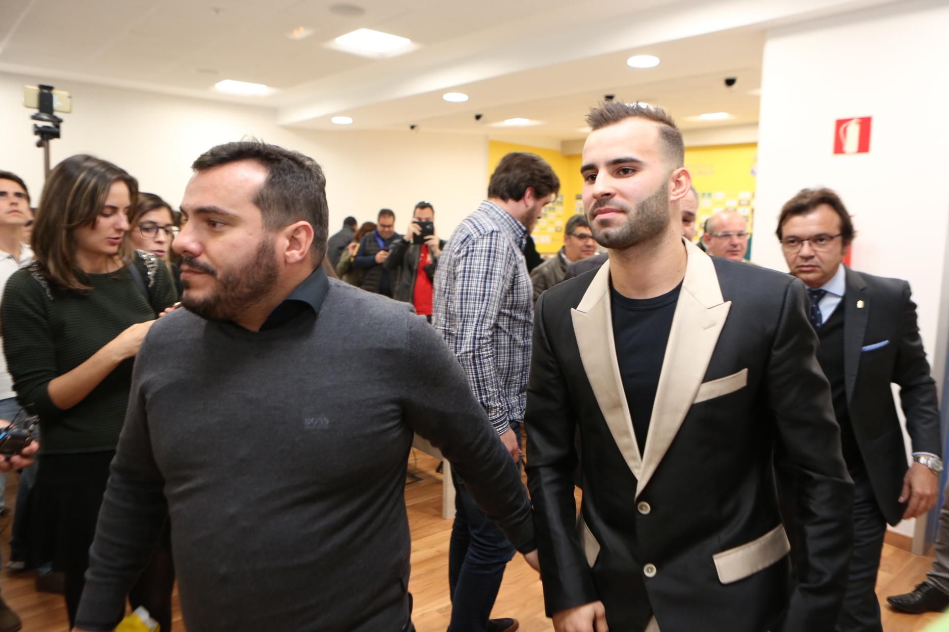 Presentación oficial de Jesé. Alejandro Ramos.