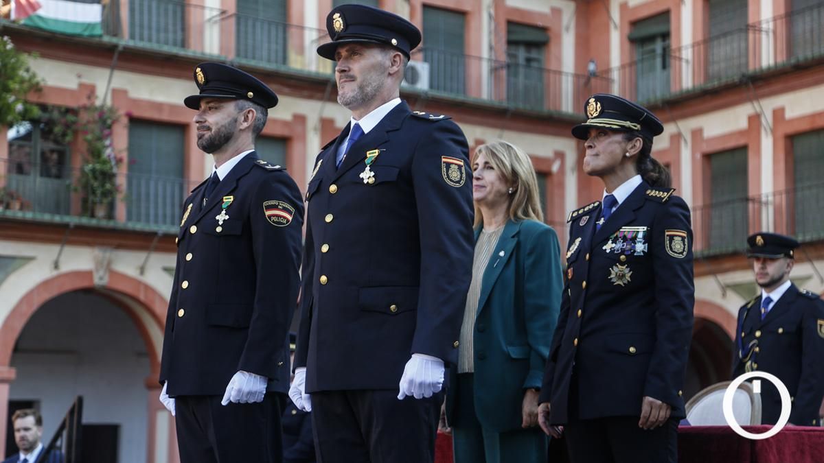 Acto de la Policía Nacional para celebrar su patrón, los Santos Ángeles Custodios