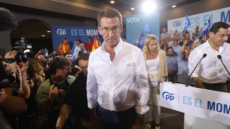 Feijóo ya no necesita clases particulares para aprender a explotar los bulos en campaña