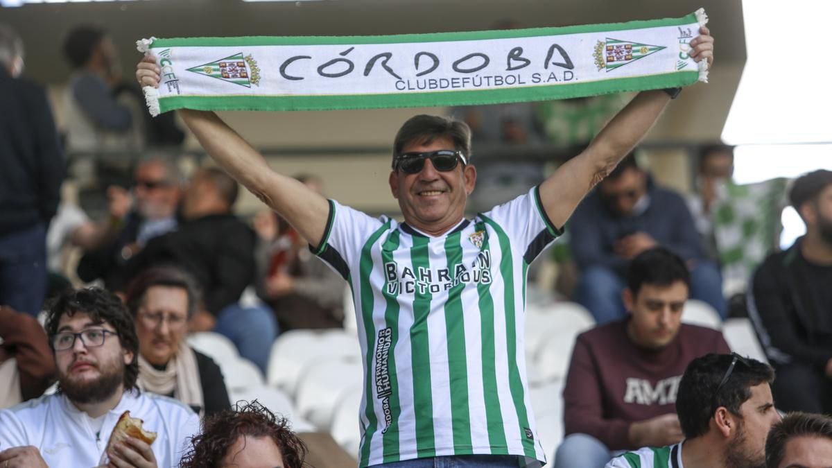 Grada Blanquiverde del Córdoba CF - Real Sociedad B