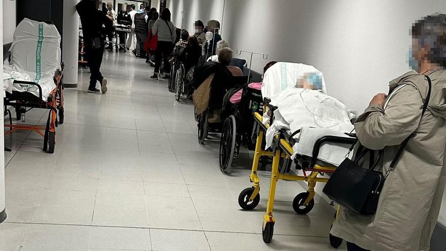 El servicio de urgencias del Hospital Universitario de Toledo de nuevo "desbordado", según CSIF