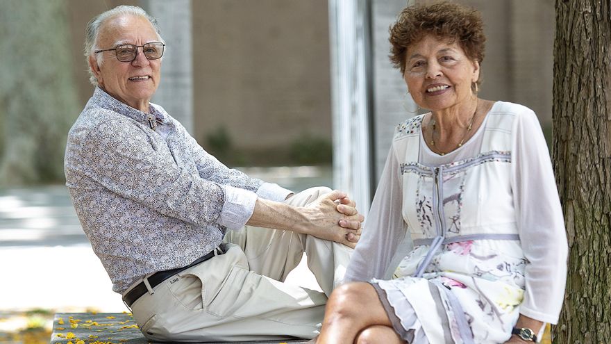 Isabel y Joan, que han nombrado heredera universal a la Fundación Pasqual Maragall.