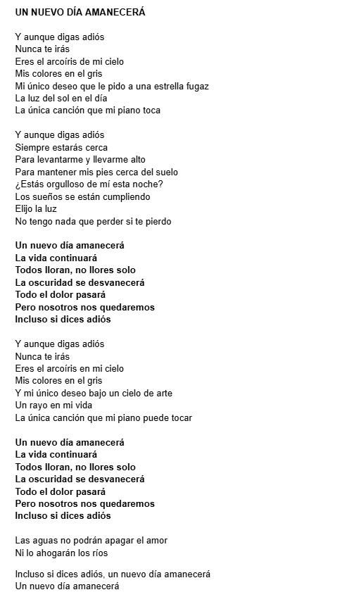 Letra en español de la canción de Israel para Eurovisión 2025