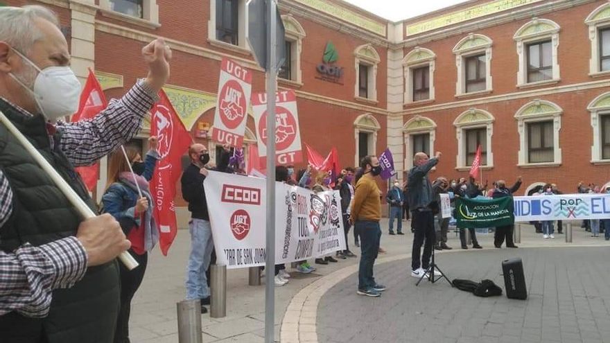 Manifestación en Alcázar de San Juan