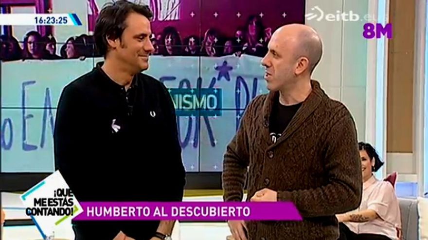 Ion Arizmendi y Humberto Gutiérrez en "Qué me estás contando"