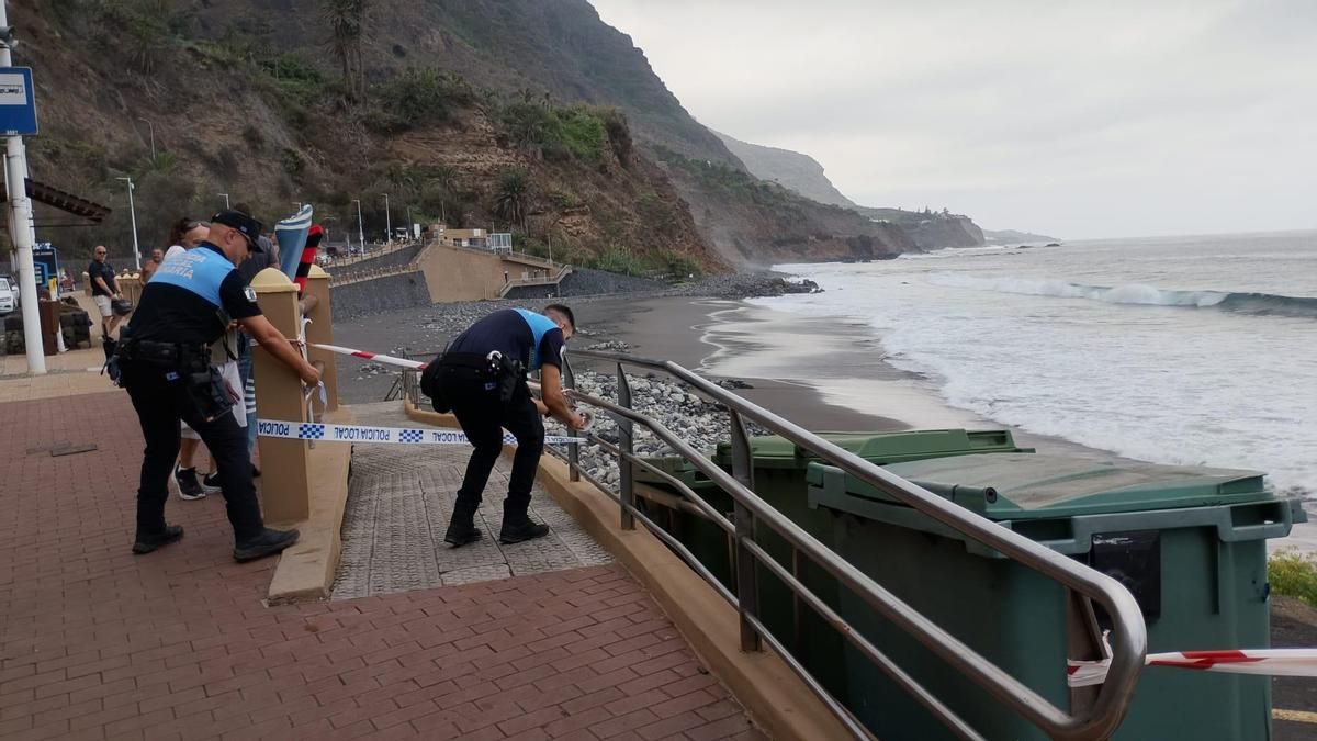Cerrada por contaminación fecal otra playa de Tenerife