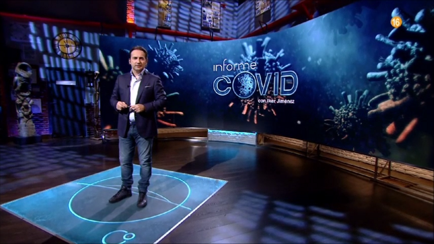 El segundo 'Informe Covid' de Iker Jiménez tratará las vías de contagio del coronavirus