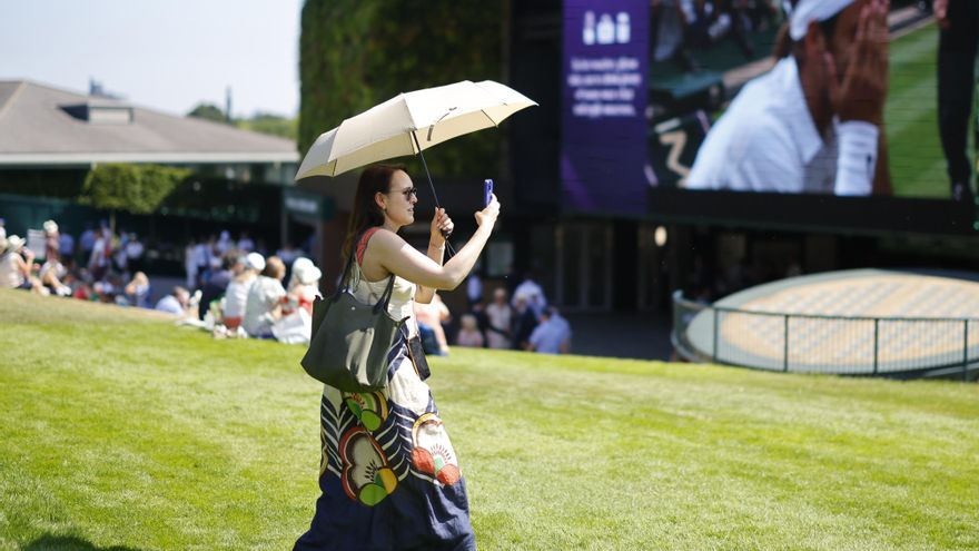 Wimbledon se protege del calor: el curioso descanso que los jugadores pueden solicitar a partir de cierta temperatura