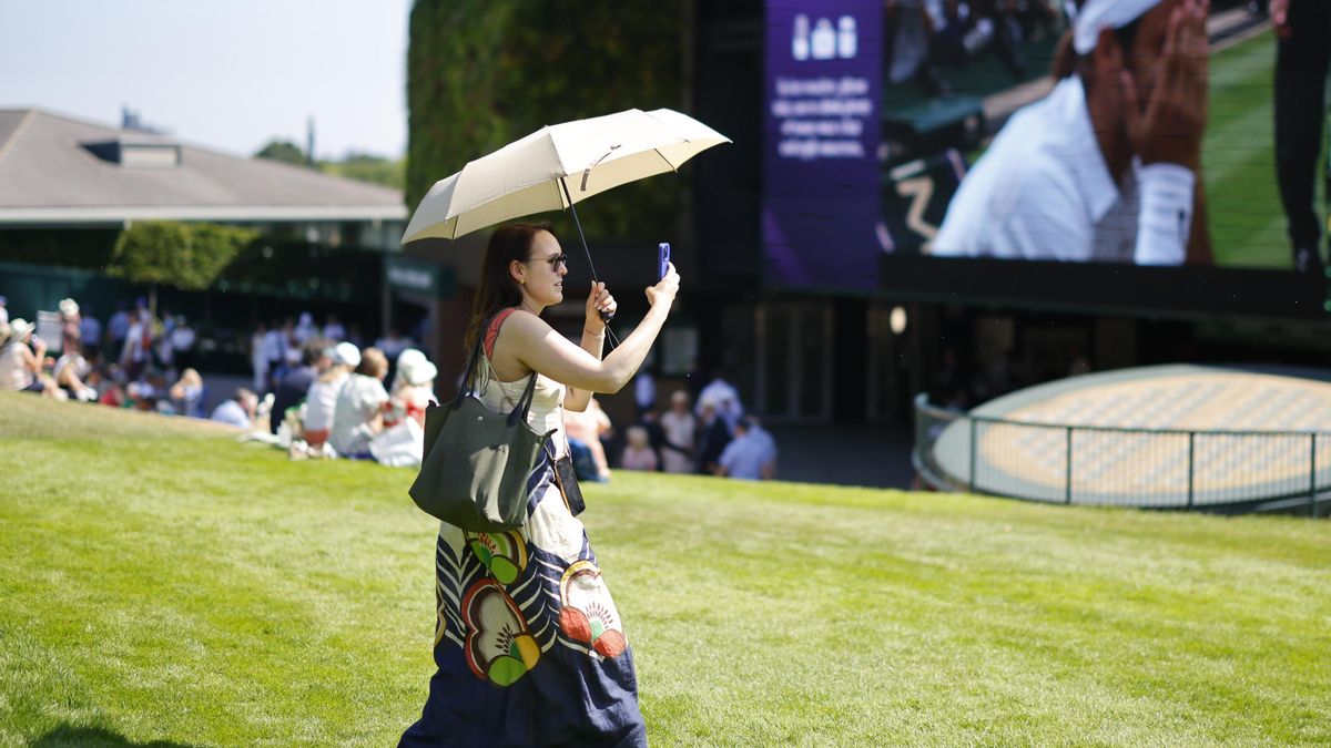 Wimbledon se protege del calor: el curioso descanso que los jugadores pueden solicitar a partir de cierta temperatura