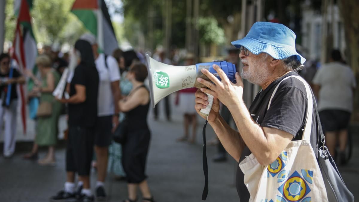 Manifestación solidaridad con Palestina