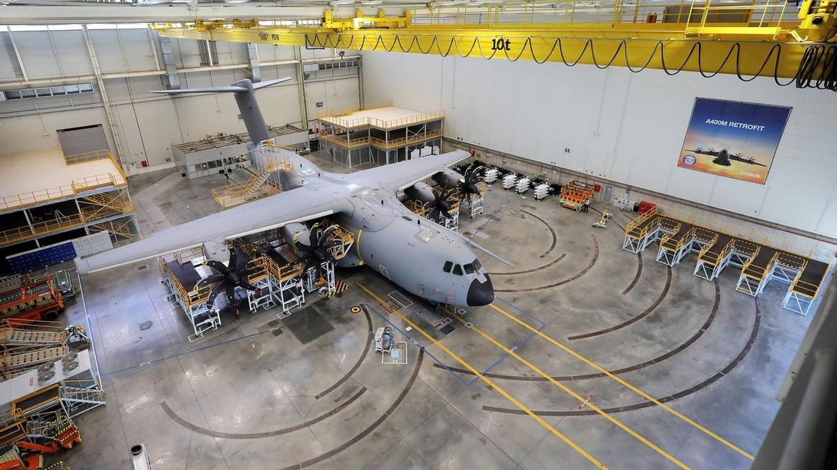 Airbus incrementará con 92 contrataciones la plantilla de taller de la factoría de San Pablo